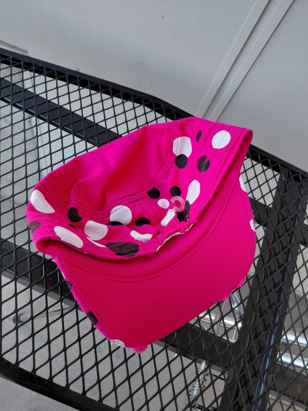 KBETHOS Pink Rhinestone Heart Beret Styled Cap Women’s M/L Y2K McBling Bling Hat - Picture 4 of 4